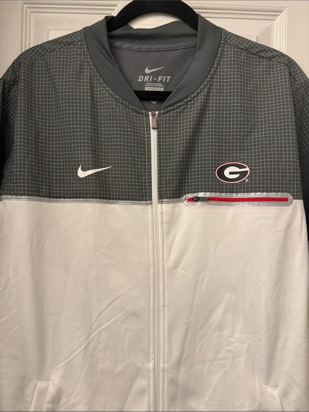 University of Georgia Nike Dri-FIT Bulldogs UGA Dawgs Full Zip Jacket Men’s M